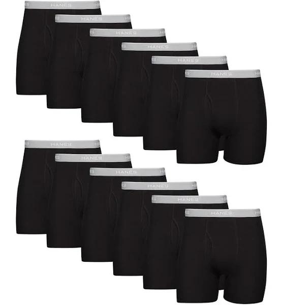 Hanes Men's Tagless Comfort Soft Waistband Boxer Briefs