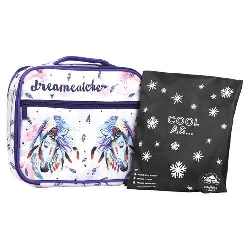 Spencil Dreamcatcher Horse Big Cooler Lunch Bag With Chill Pack