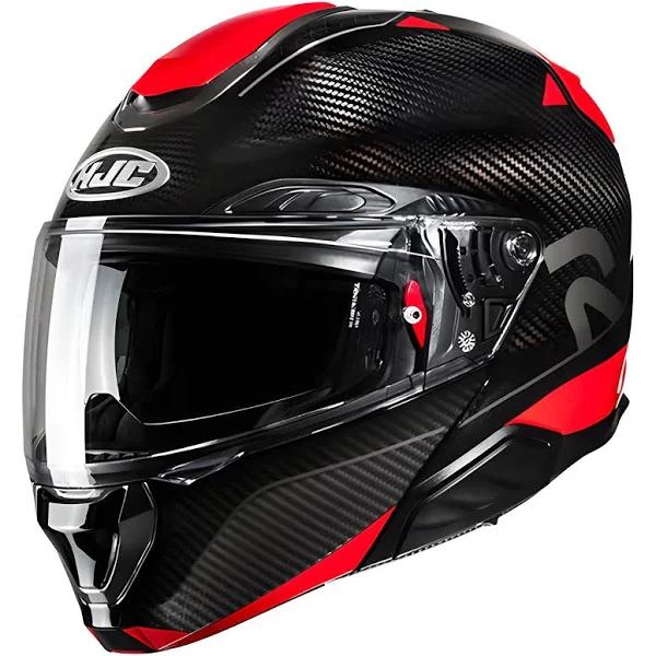 HJC RPHA 91 Carbon Noela Helmet, black-red, Size M