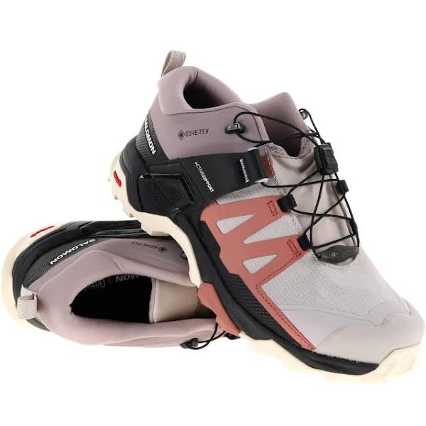 Salomon x Ultra 4 GORE-TEX Shoes Grey Brown Pink Women - 40