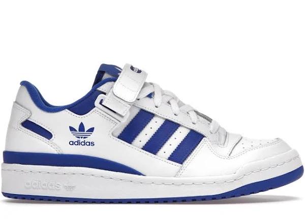 Adidas Forum Low 'White Royal Blue' Sneakers | Men's Size 4