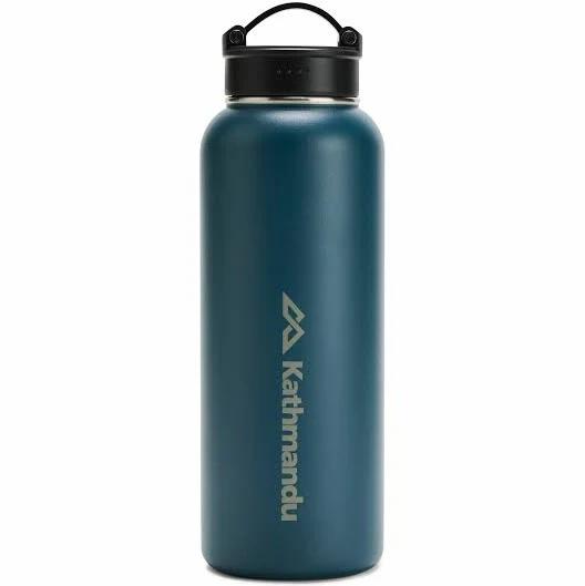 Kathmandu Carry Handle Insulated Drink Bottle - 1.2L | Blue - 1.2Lt