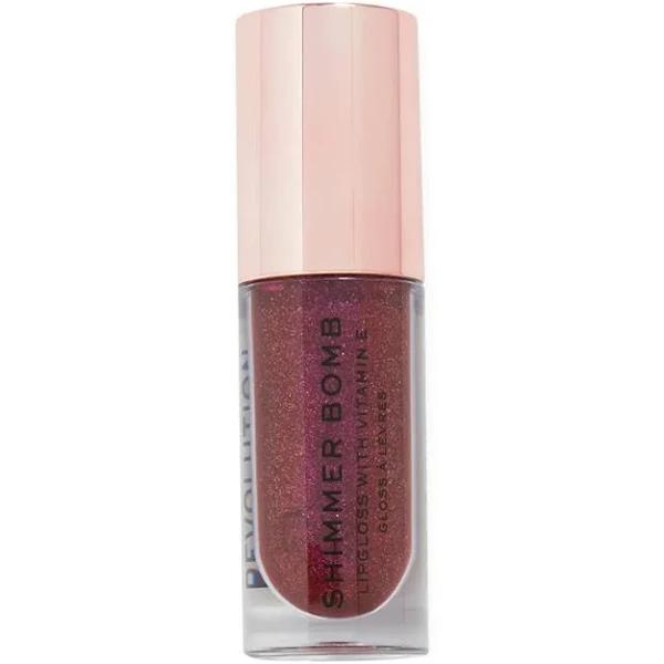 Makeup Revolution Shimmer Bomb Lip Gloss - Gleam 4.5ml