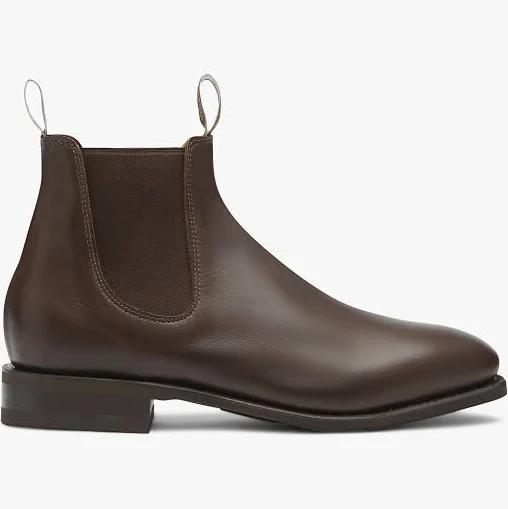 R.M. Williams Comfort Craftsman Chelsea Boot - Rum - G - Wide - 6.5