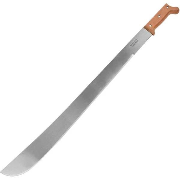 Tramontina 26" Machete With Carbon Steel Blade and Wood Handle