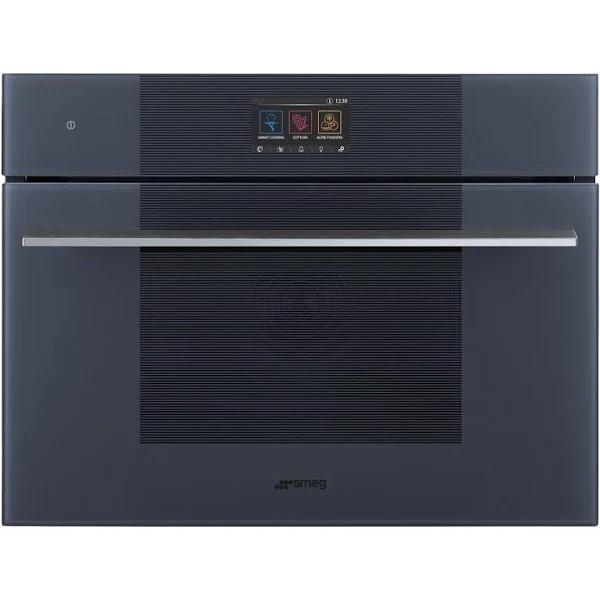 Smeg Linea Compact Speed Oven - Neptune Grey SOA4102M1G