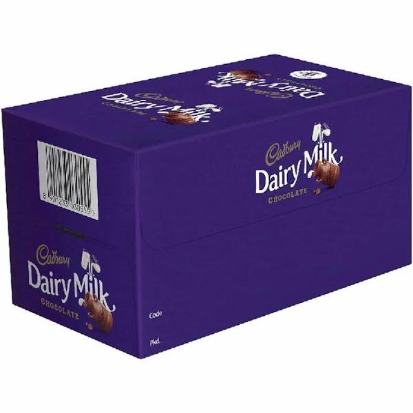 Cadbury Dairy Milk Chocolate Bar, 12G (Pack of 56)