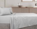 Algodon 300TC Cotton Sheet Set - Single (Silver)