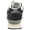 New Balance 574 Unisex Black Grey Casual Trainers - 7.5 UK