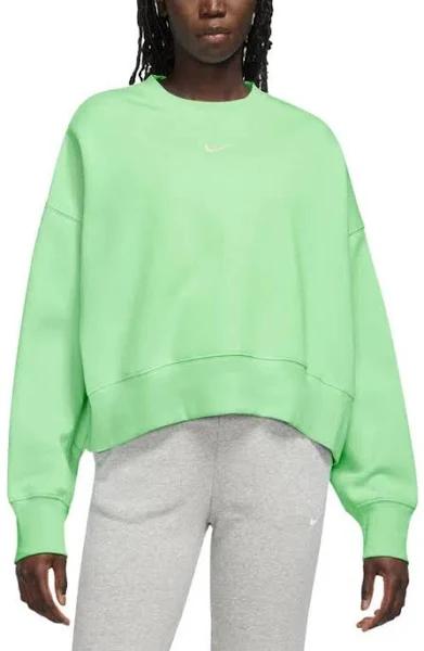 Nike Phoenix Fleece Crewneck Sweatshirt Green