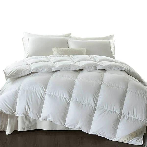 700GSM All Season Goose Down Feather Filling Duvet in Single Size