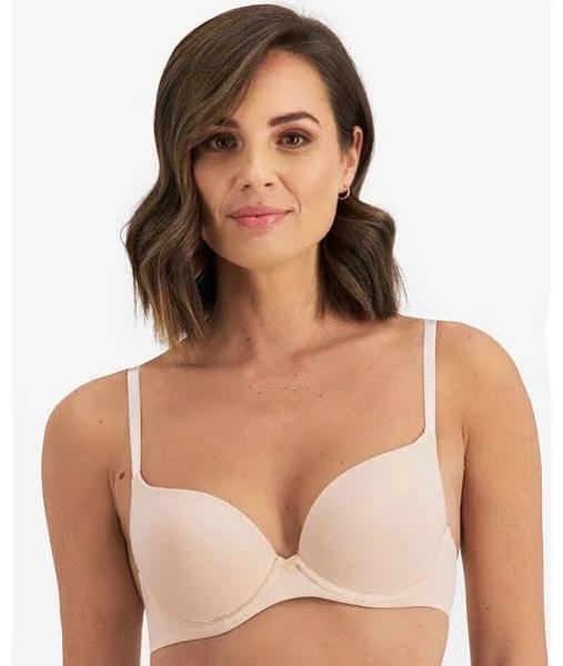 Temple Luxe Smooth Luxe Level 1 Push Up Bra in New Pastel Rose Ivory 12 A, Price History & Comparison