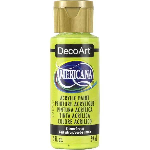 DecoArt Americana Acrylic Paint, 2-Ounce, Citron Green