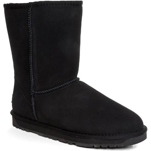 OZWEAR UGG Mens Classic Short Boots - Black - 44