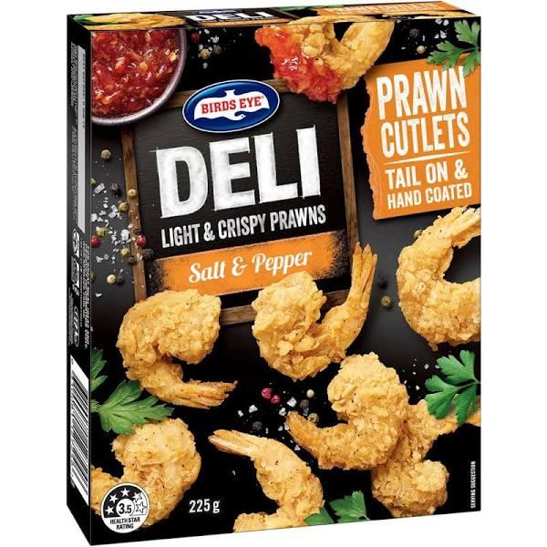 Birds Eye Deli Salt & Pepper Prawns 225g