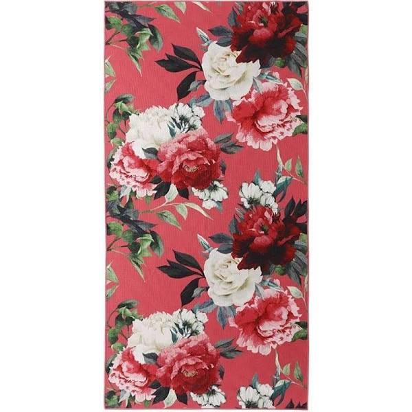 Onkaparinga Reversible Sand Free Beach Towel - Delicate Roses