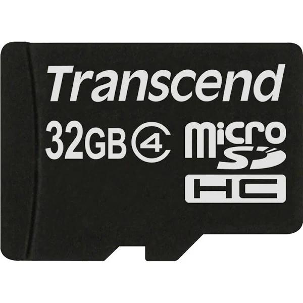 Transcend 32GB Class 4 MicroSDHC Card