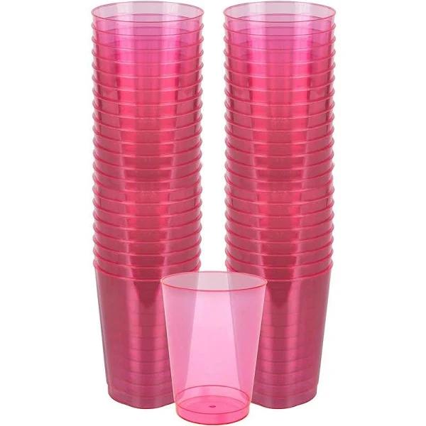 Big Party Pack 295ml Plastic Tumbler Bright Pink