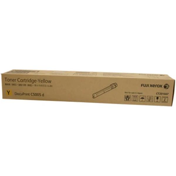 Fuji Xerox CT201667 Toner Cartridge Yellow