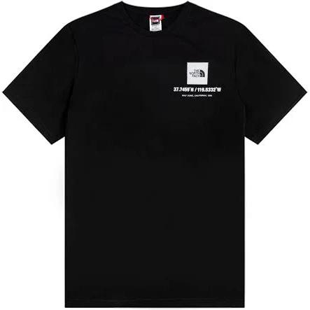 The North Face Coordinates S/S Tee - TNF Black - M - Men