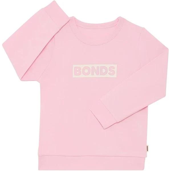 Bonds Kids Tech Sweats Pullover in Baby Spice Size: 6, Cotton