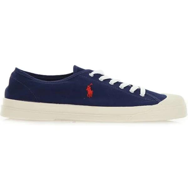 Polo Ralph Lauren Essence 100 Canvas Cap-Toe Sneaker in Blue 7