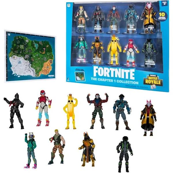 Fortnite The Chapter 1 Collection, 10 Figure Pack