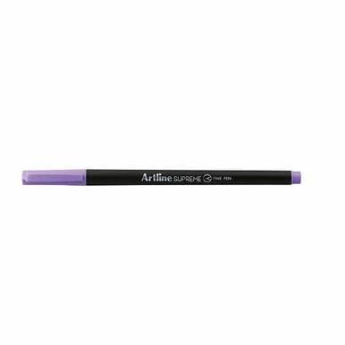 Artline #102120 Supreme Fineliner Pen 0.4mm Pastel Purple Box of 12