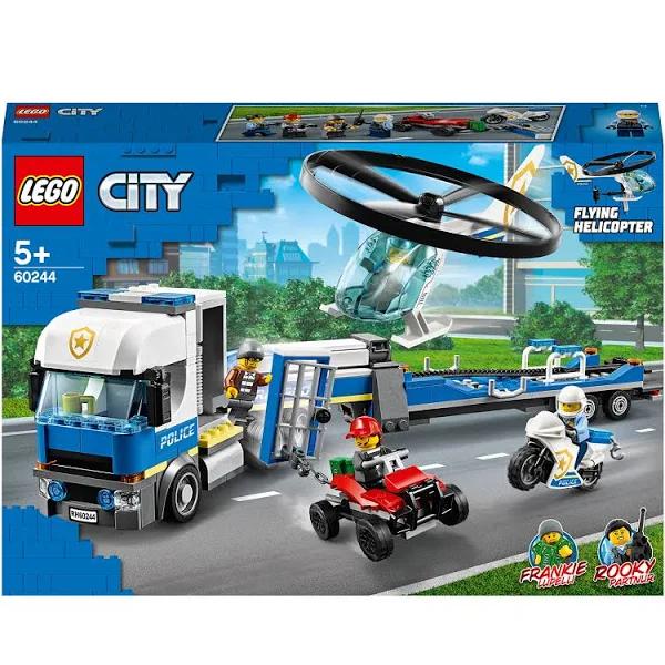 LEGO 60244 City Police Helicopter Transport