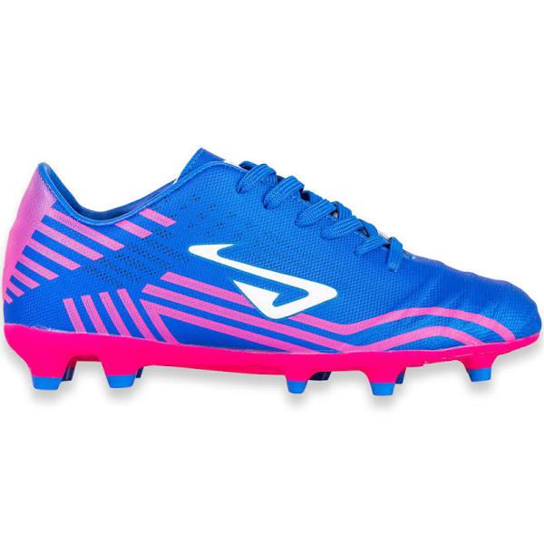 NOMIS Prodigy FG Football Boots - Royal/Pink/White - Youth - Kids