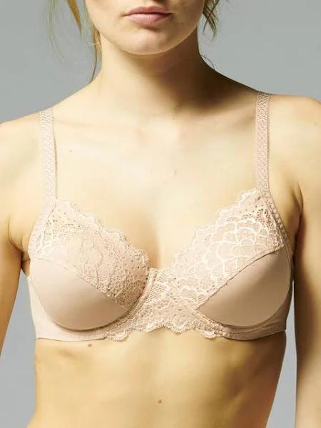 Simone Perele Caresse Full Cup Control Bra in Beige 22C