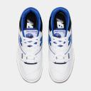 New Balance White & Blue 550 Sneakers