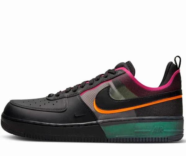 Nike Air Force 1 Low React Black/Team Orange/Pink Prime