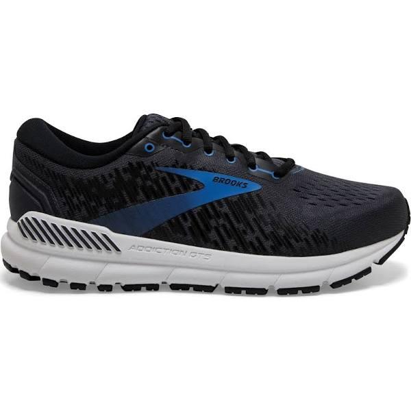 Brooks Addiction GTS 15 Mens Wide, 14 / India INK/BLACK/BLUE 077