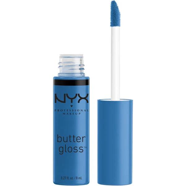 NYX Professional Makeup Butter Gloss, Non-sticky Lip Gloss, Blueberry