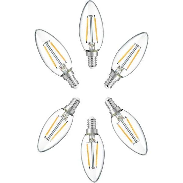 2W Candle Dimmable Led Bulb (E14) Clear in Warm White