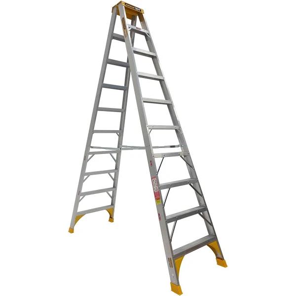 Gorilla Ladders 3.0m 180kg Heavy Duty Double Sided Aluminium Ladder