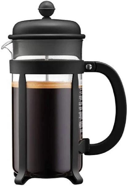 Bodum Java French Press Coffee Maker, 8 Cup, 1.0 L, 34 oz, Black