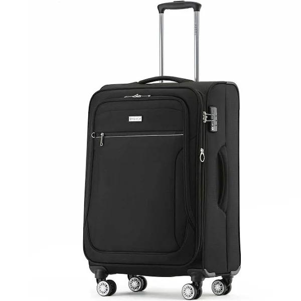 Tosca Transporter Softsided 2.6kg Medium Suitcase - Black