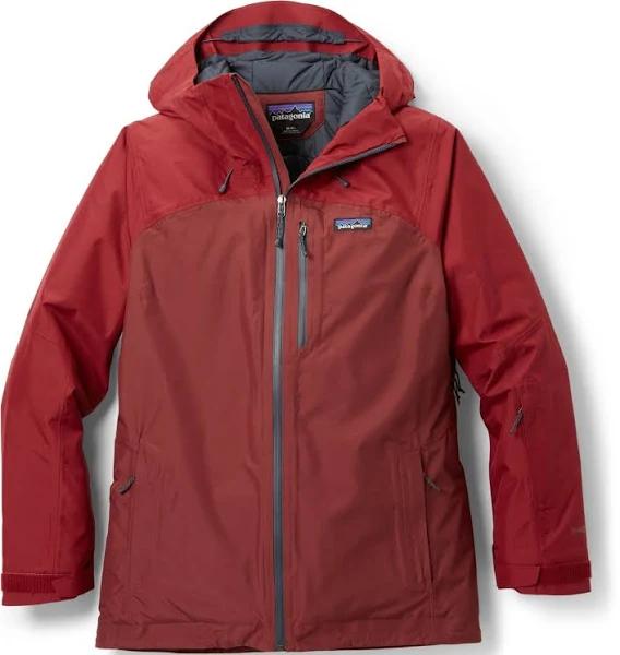 Patagonia Insulated Powder Town Hooded Jacket Red Women - S