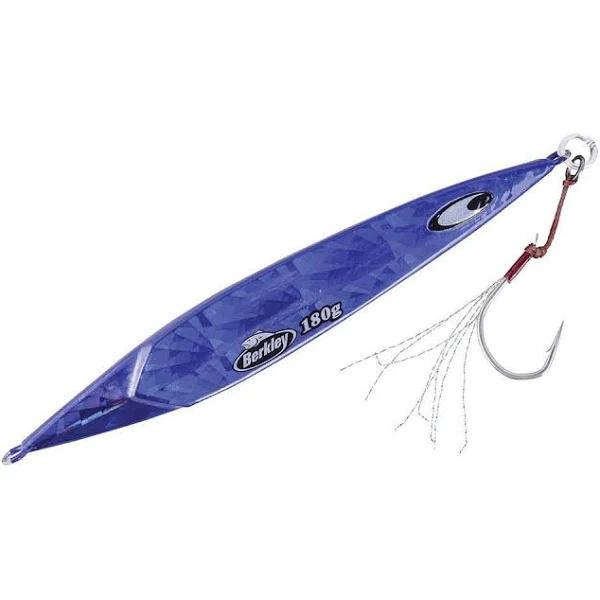 Berkley Skid Jig Lure, 180g / Zeb Blue