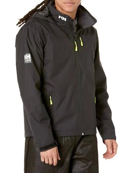 Helly Hansen Crew Hooded Midlayer Jacket Black