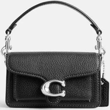 David Jones Coach Tabby 12 in Black