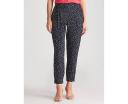 Katies Woven Tie Waist Ankle Pants - Abstract Spot - Womens Trousers - Size 20 - Ezibuy