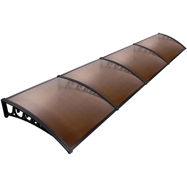 DIY Window Door Awning Cover – 1×4 M, Brown