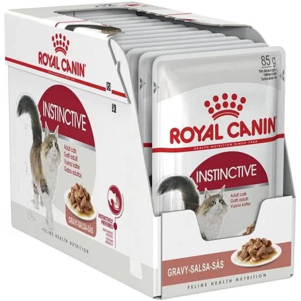 Royal Canin Instinctive Adult in Gravy Wet Cat Food - 12x85g