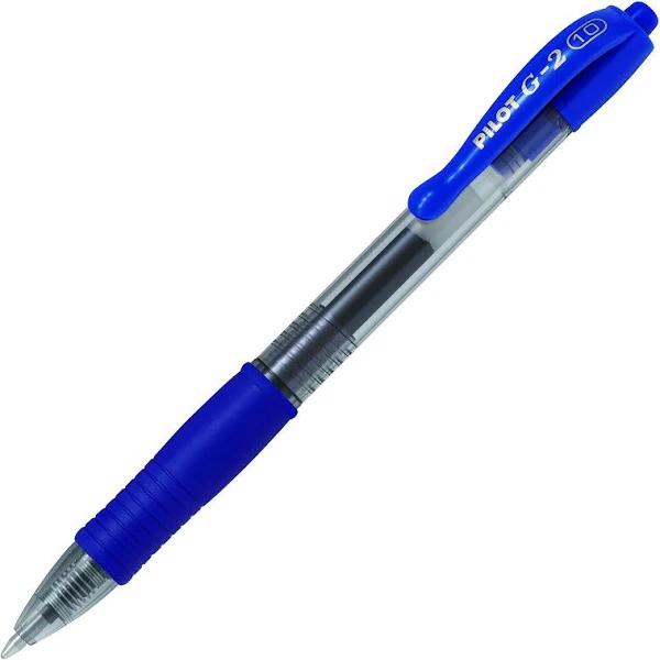 Pilot G-2 Broad Retractable Gel Pen Blue