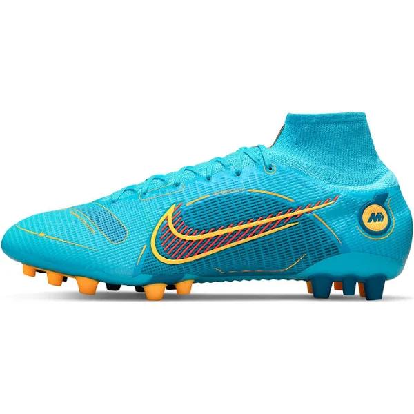 Nike Mercurial Superfly 8 Elite AG Chlorine Blue Laser Orange