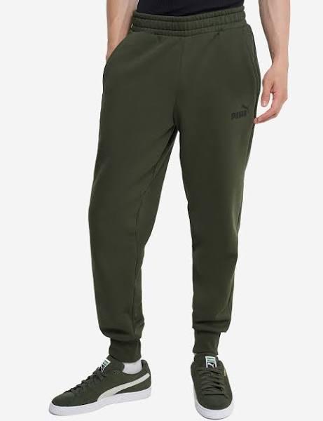 Puma Men's Essentials Logo Fleece Trackpants / Tracksuit Pants - Myrtle M