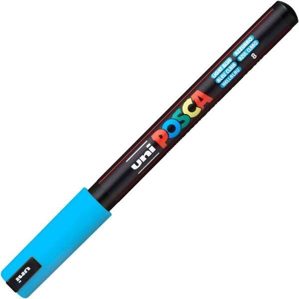 Posca PC-1MR Ultra Fine Tip 0.7mm - Light Blue